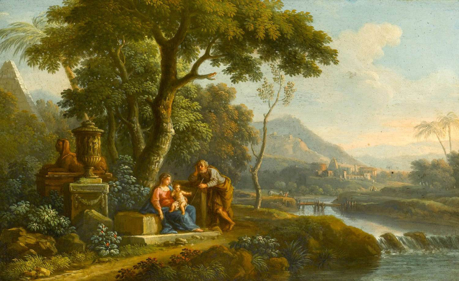 rest on the flight to egypt